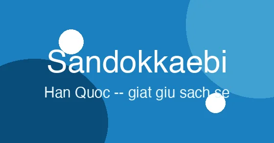 Sandokkaebi