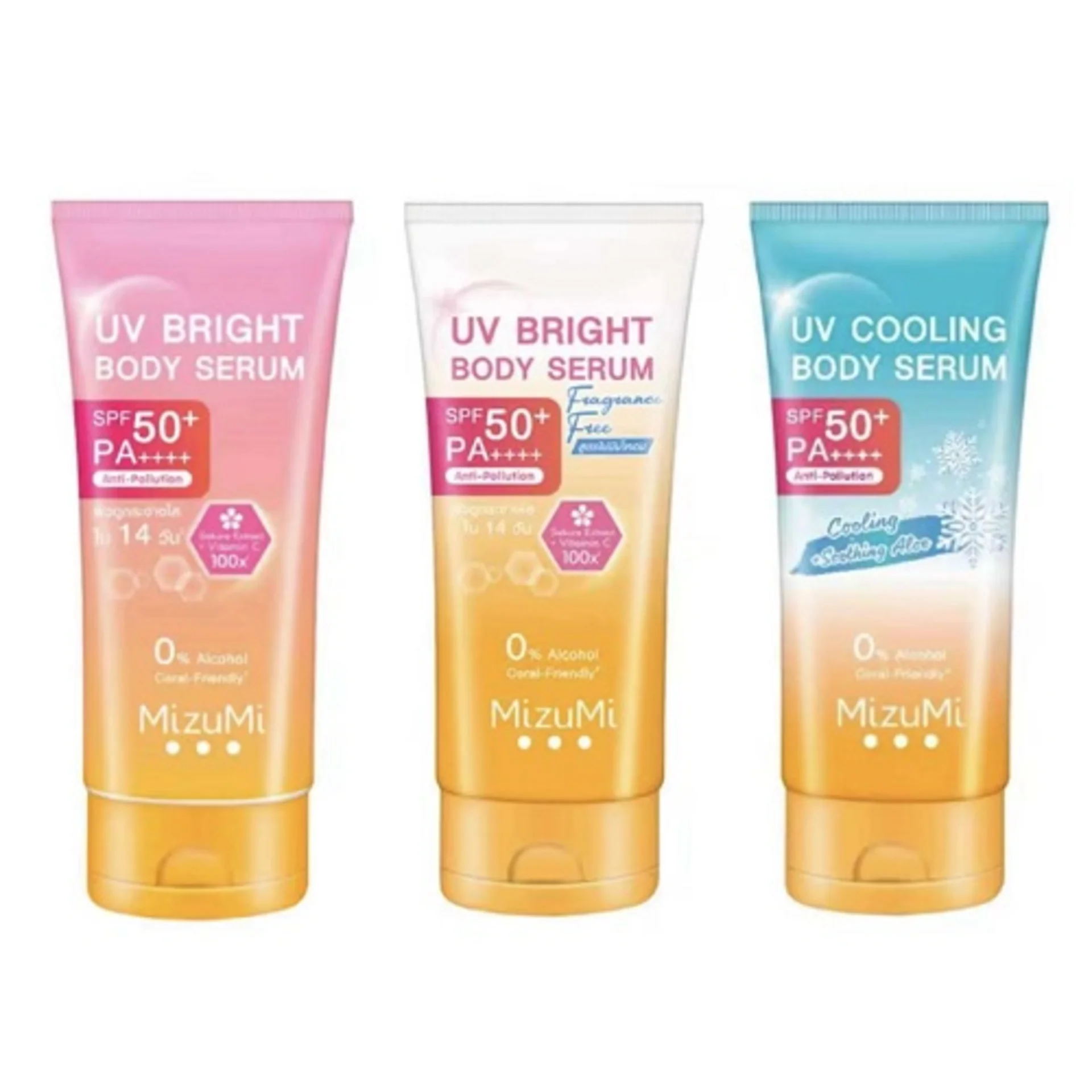 Review chi tiết kem chống nắng đi biển Mizumi UV Bright Body không hương liệu SPF50+ PA++++ 