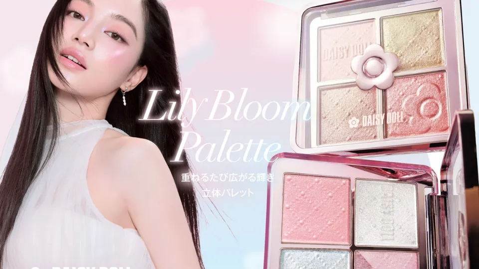 Ảnh bài viết Palette 3 trong 1 DAISY DOLL Lily Bloom: gọn túi đi làm đi chơi