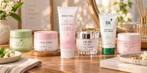 Top kem mặt Thái Lan tốt nhất: chọn theo loại da và cách tránh kem trộn