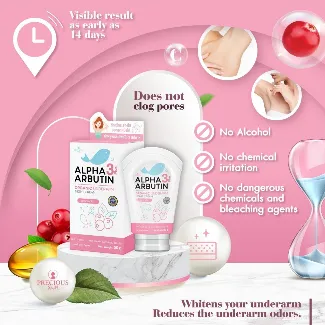 Alpha Arbutin 3 Plus trị thâm nách: cơ chế và liệu trình 4–6 tuần