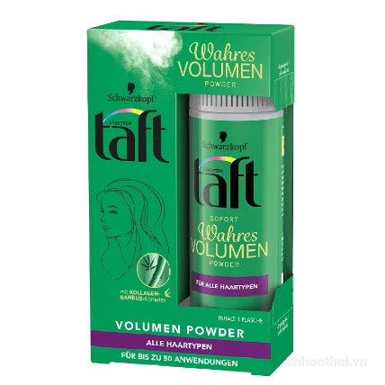 Bột giữ nếp làm phồng tóc Schwarzkopf Taft Volumen Powder ảnh 1
