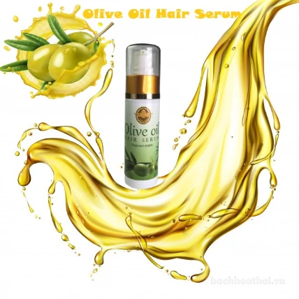 Serum dưỡng tóc hư tổn ngăn rụng tóc Olive Oil Hair Serum Thái Lan ảnh 15