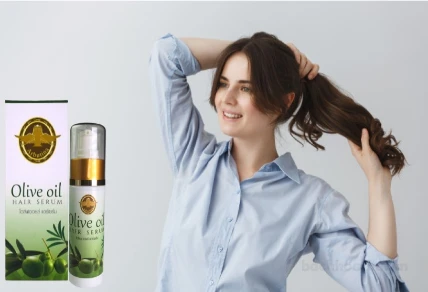 Serum dưỡng tóc hư tổn ngăn rụng tóc Olive Oil Hair Serum Thái Lan ảnh 16