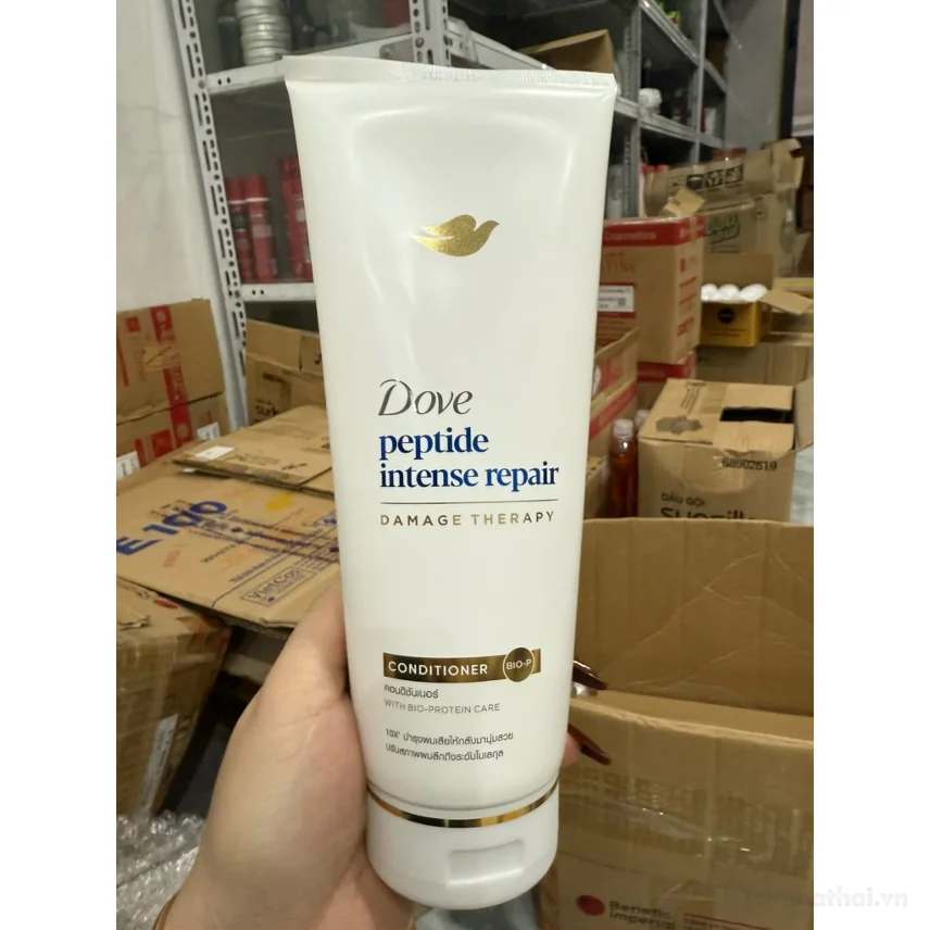 Dầu xả Dove Peptide Intense Repair Thái Lan 350ml ảnh 10