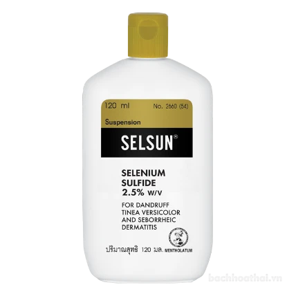 Dầu gội trị gàu, nấm, lang ben Selsun Selenium Sulfide 2.5% ảnh 11