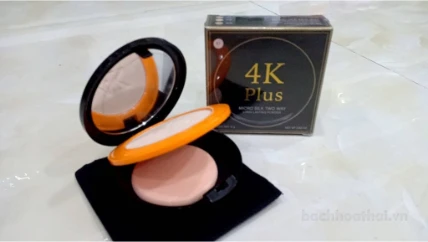 Phẩn phủ chống thấm nước 4K Plus Micro Silk Two Way ThaiLand ảnh 2