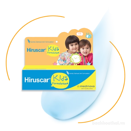 Gel trị sẹo cho trẻ nhỏ Hiruscar Kids Formulation Thái Lan ảnh 2