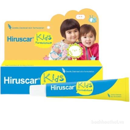 Gel trị sẹo cho trẻ nhỏ Hiruscar Kids Formulation Thái Lan ảnh 1