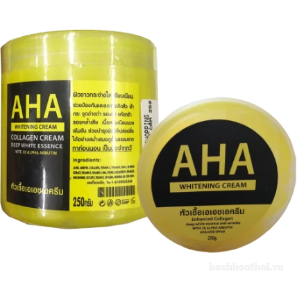 Kem dưỡng trắng da AHA Whitening Cream 3X Alpha Arbutin Thái Lan hủ 250g ảnh 1