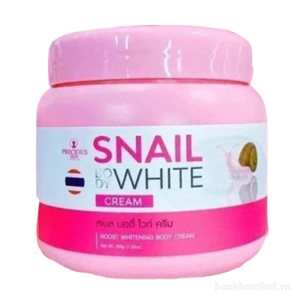 Kem dưỡng trắng làm mềm da Snail White Body Cream Thái Lan ảnh 1