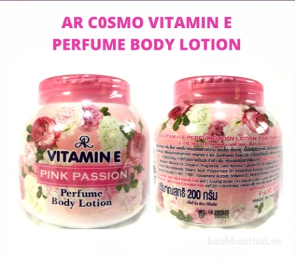 Kem dưỡng thể hương nước hoa AR Vitamin E Perfume Body Lotion Thái Lan ảnh 11