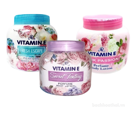 Kem dưỡng thể hương nước hoa AR Vitamin E Perfume Body Lotion Thái Lan ảnh 1