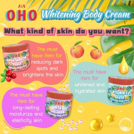 Kem làm trắng da OHO Whitening Body Cream Thái lan ảnh 2