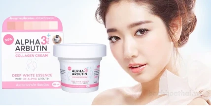 Kem dưỡng thể trắng da Alpha Arbutin 3+Plus Collagen Cream Thái Lan ảnh 5