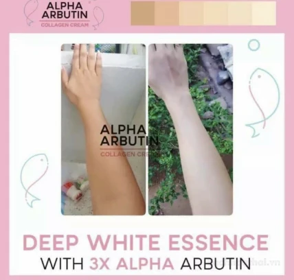 Kem dưỡng thể trắng da Alpha Arbutin 3+Plus Collagen Cream Thái Lan ảnh 7