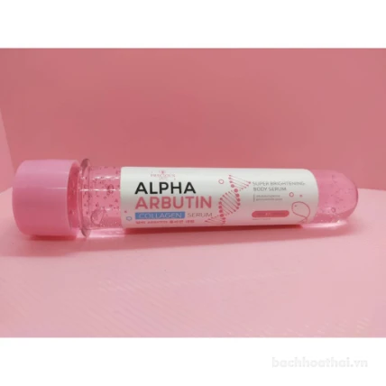 Ống Serum kích trắng da Alpha Arbutin Collagen Super Brightening Body Thái Lan ảnh 4