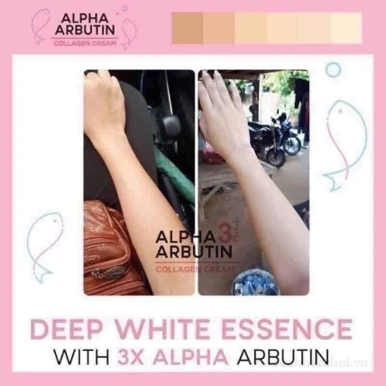 Gói ủ trắng toàn thân Alpha Arbutin Collagen Cream 3 Plus+ Thái Lan ảnh 5