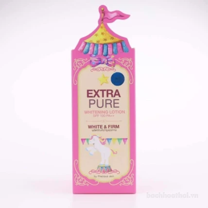 Sữa dưỡng thể trắng da chống nắng Extra Pure White Lotion SPF 100 PA++ ảnh 6