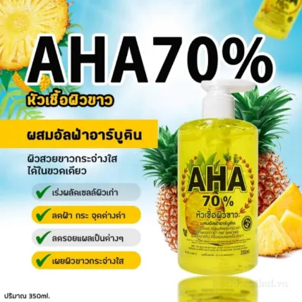 Serum Body AHA 70% X2 hương dứa ảnh 5