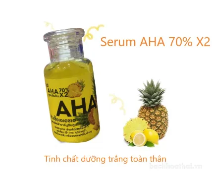Serum Body AHA 70% X2 hương dứa ảnh 9