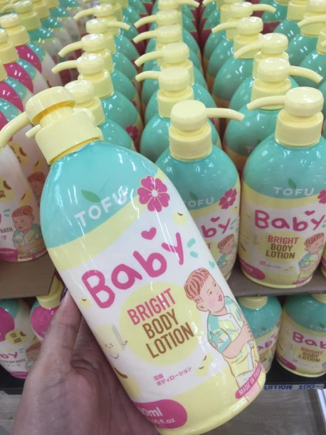 Sữa dưỡng thể trẻ em Tofu Baby Bright Body Lotion Thái Lan ảnh 4