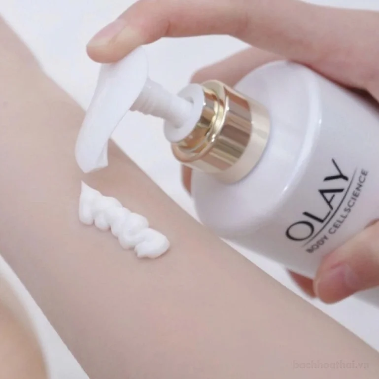 Sữa dưỡng thể Olay Body Cellsicence dưỡng sáng cấp ẩm 260g - Bản Trung ảnh 11