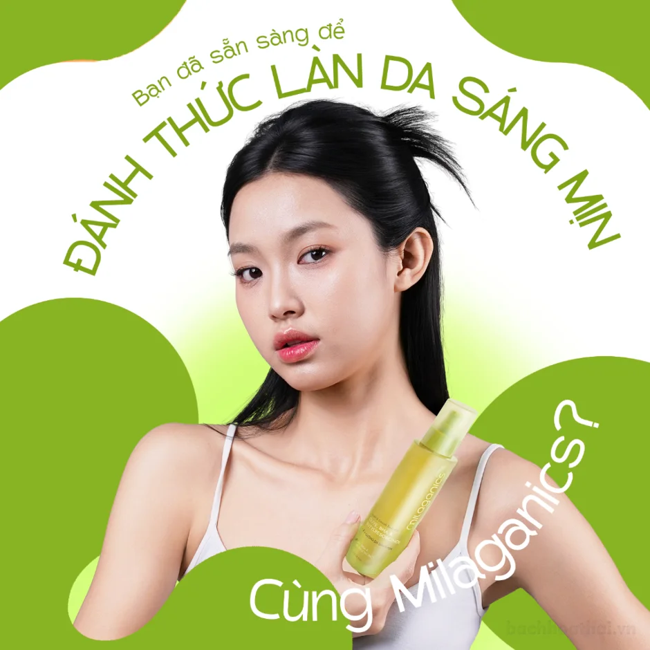 Dầu Olive dưỡng da Milaganics Olive, BHA & Butylresorcinol 150ml ảnh 5