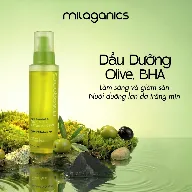 Dầu Olive dưỡng da Milaganics Olive, BHA & Butylresorcinol 150ml ảnh 2