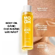 Dầu dưỡng da Body Oil MOAW MOAWS 150ml ảnh 6