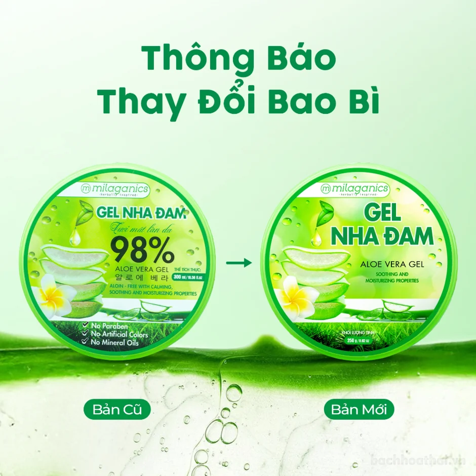 Gel nha đam MILAGANICS Stella Kinetics – dưỡng ẩm, làm dịu ảnh 9