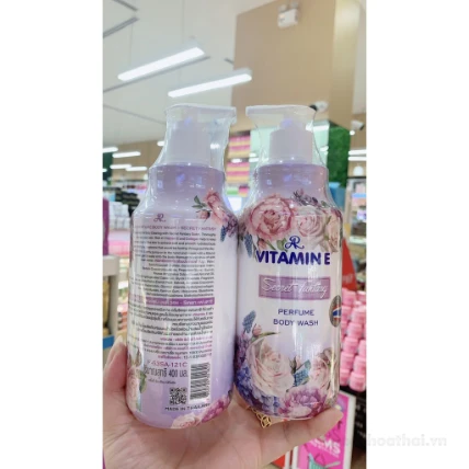 Sữa tắm hương nước hoa AR Vitamin E Perfume Body Wash ảnh 3