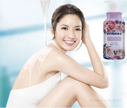 Sữa tắm hương nước hoa AR Vitamin E Perfume Body Wash  ảnh 3