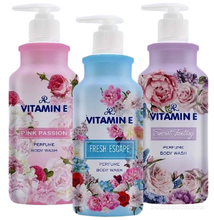 Sữa tắm hương nước hoa AR Vitamin E Perfume Body Wash  ảnh 1