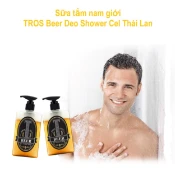 Ảnh sản phẩm Sữa tắm dành cho nam TROS Beer Deo Shower Cel Thái Lan 2