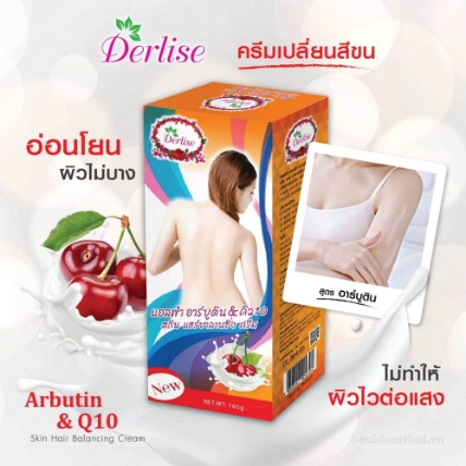Tắm trắng da mờ thâm Derlise Balancing Cream ảnh 10