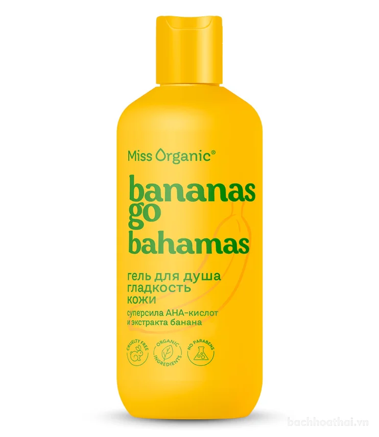 Sữa tắm giảm mụn lưng Body MISS ORGANIC – I’LL CLEAN IT OUT 380ml  ảnh 9