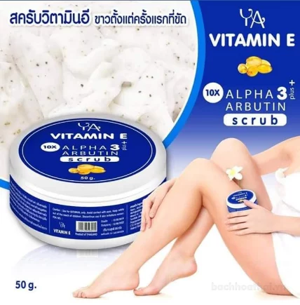 Tẩy tế bào chết Ya VITAMIN E Alpha Arbutin 3 Plus Scrub ảnh 2