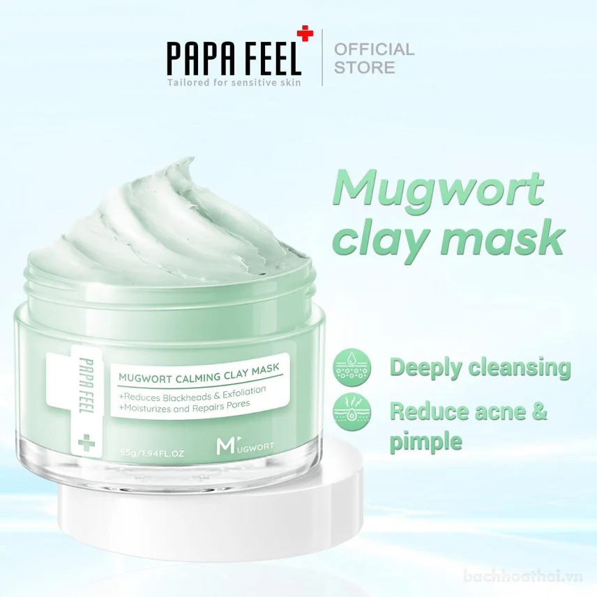 Mặt nạ đất sét làm sạch sâu Papa Feel Alaska Volcano Deep Cleansing Clay Mask ảnh 16