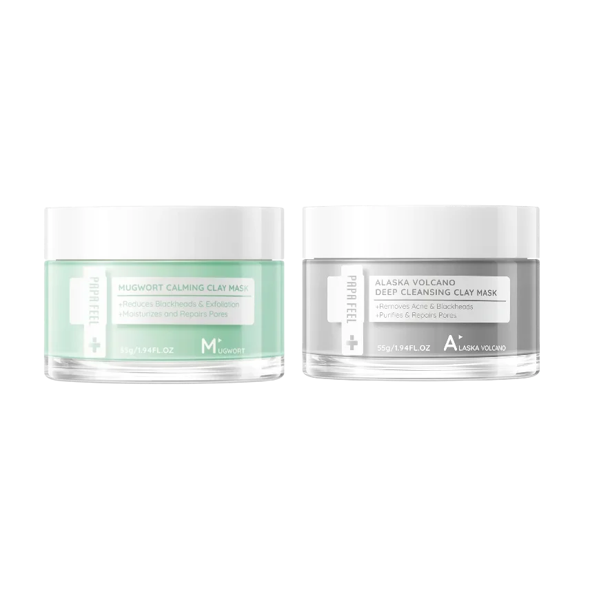 Mặt nạ đất sét làm sạch sâu Papa Feel Alaska Volcano Deep Cleansing Clay Mask ảnh 1