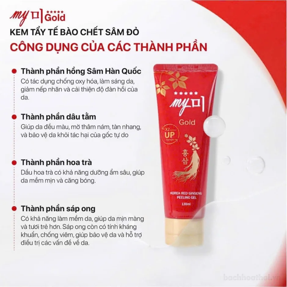 Sữa rửa mặt Gold Korea Red Ginseng Foam Cleansing ảnh 10