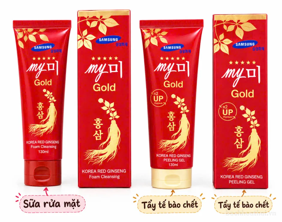Sữa rửa mặt Gold Korea Red Ginseng Foam Cleansing ảnh 11