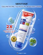 Sữa rửa mặt kiểm soát dầu dành cho da mụn Mistine Acne Clear Facial Foam Thái Lan ảnh 14