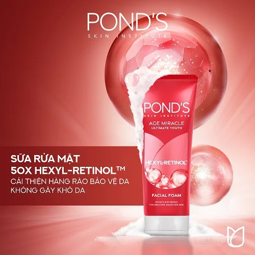 Sữa rửa mặt Pond's Skin Instidute 100gr ảnh 8