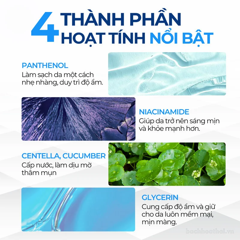 Nước tẩy trang Compliment Micella Water làm sạch sâu dành cho da mụn, nhạy cảm 400ml ảnh 6