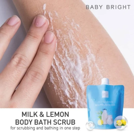 Muối tẩy tế bào chết Milk & Lemon Body Bath Scrub Thái Lan ảnh 3