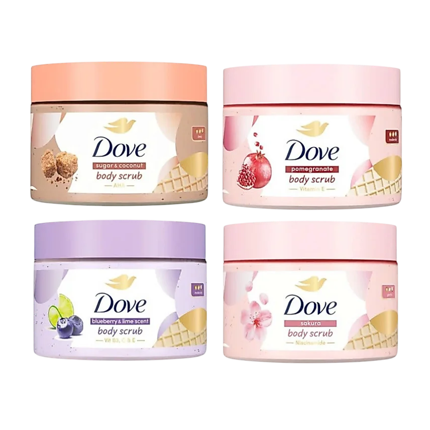 Tẩy tế bào chết dưỡng ẩm Dove body scrub 280gr ảnh 1