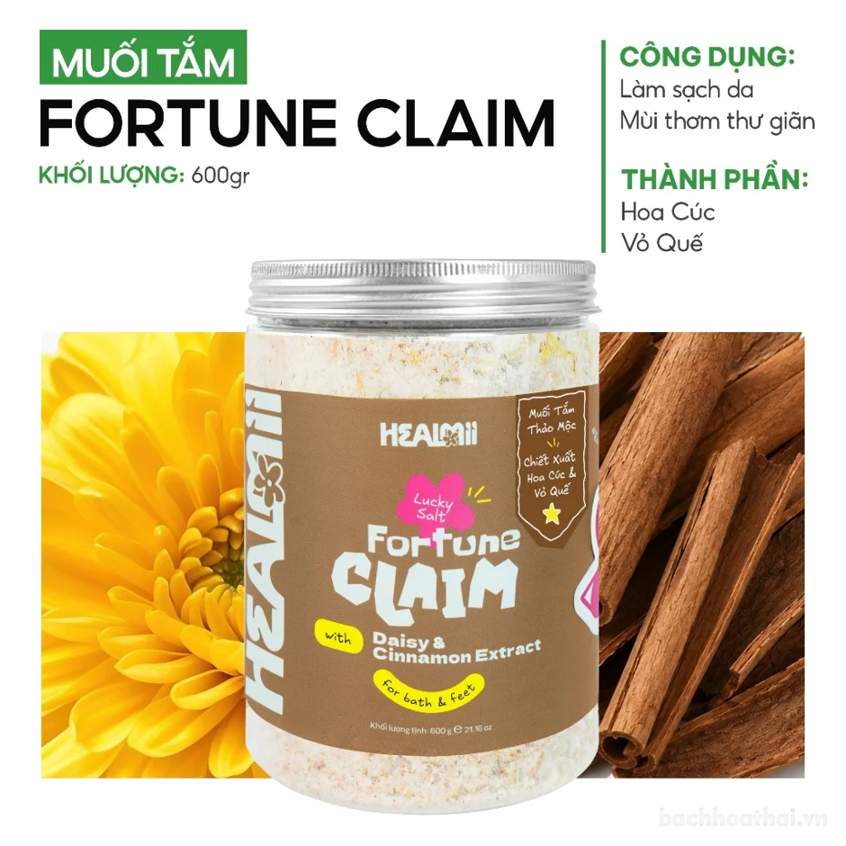 Muối tắm tẩy da chết thảo mộc tự nhiên HEALMII Scrub ảnh 8