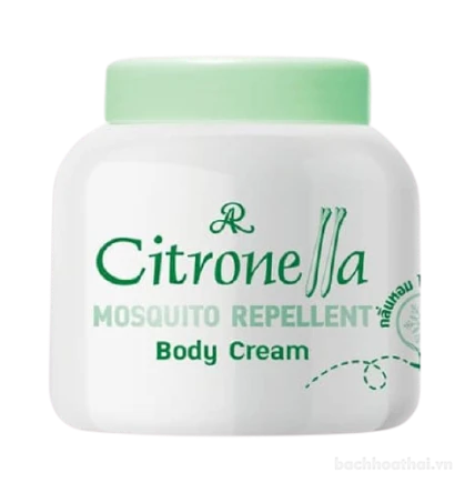 Kem đuổi muỗi AR Mosquito Repellent Citronella Body Cream Thái Lan ảnh 1