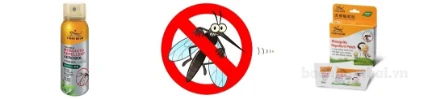 Bình xịt chống muỗi Tiger Balm Mosquito Repellent Aerosol Thái Lan ảnh 9